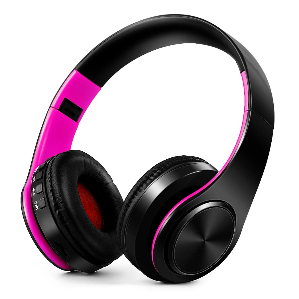 CATASSU Bluetooth 5.3 Headset Over-Ear – MP3 FM-radio 20h 400mAh Minnesskum Hopfällbar CE/FCC/RoHS Smartphone TV PC Surfplatta