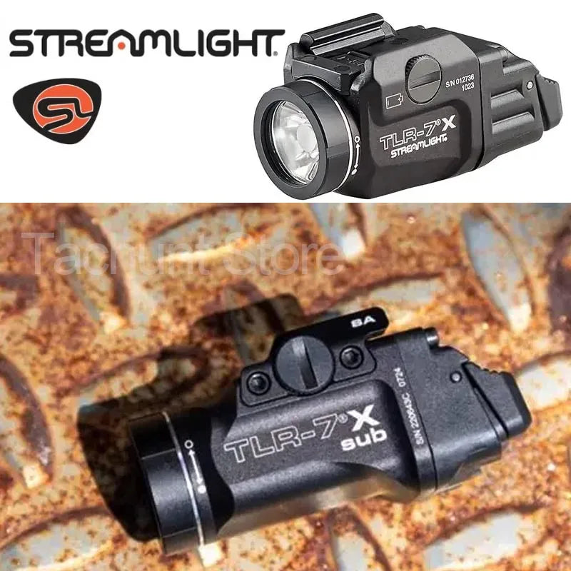 Taktisk Ficklampa 500 Lumen för 20 mm Skena