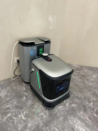 Anpassad industriell städrobot för golv