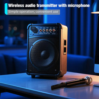 PHONEPACE 2,4 GHz trådlöst ljudadapterset för mikrofon och gitarr