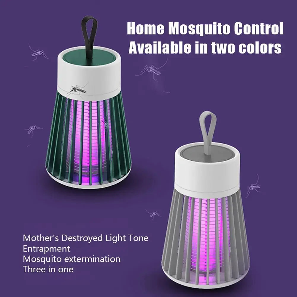 Mosquito Killer Lamp LED Bug Zapper Indoor Outdoor Rechargeable Pest Control Lamp Electronic Mosquito Trap Zapper Insect Killer