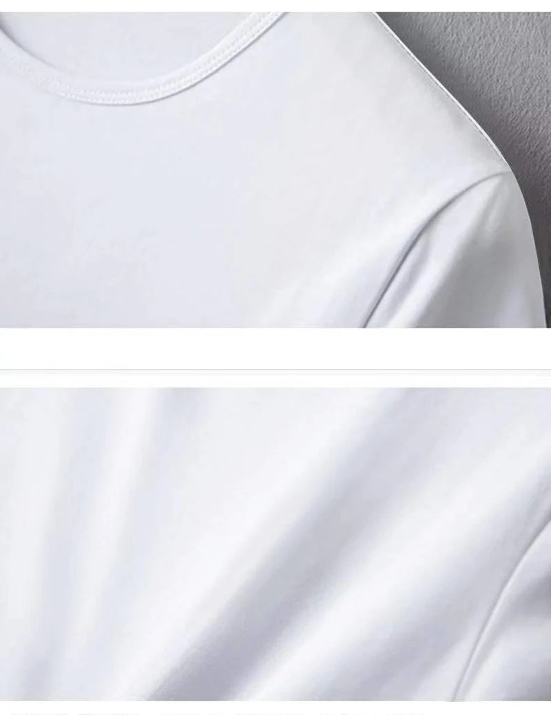 2026 Men's T Shirt Pure Color V Collar Short Sleeved Tops Tees Men T-Shirt Black Tights Man T-Shirts Fitness For Male Clothes