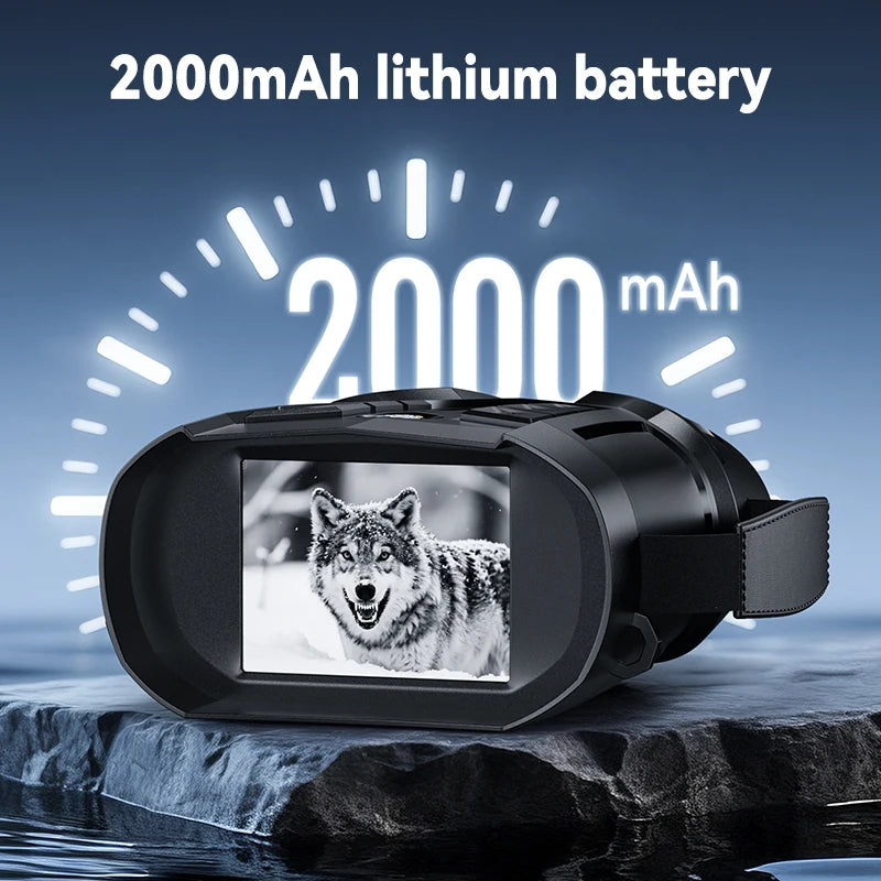 INSKAM 345 digital nattkikare med 2,8-tumsskärm och 10× zoom