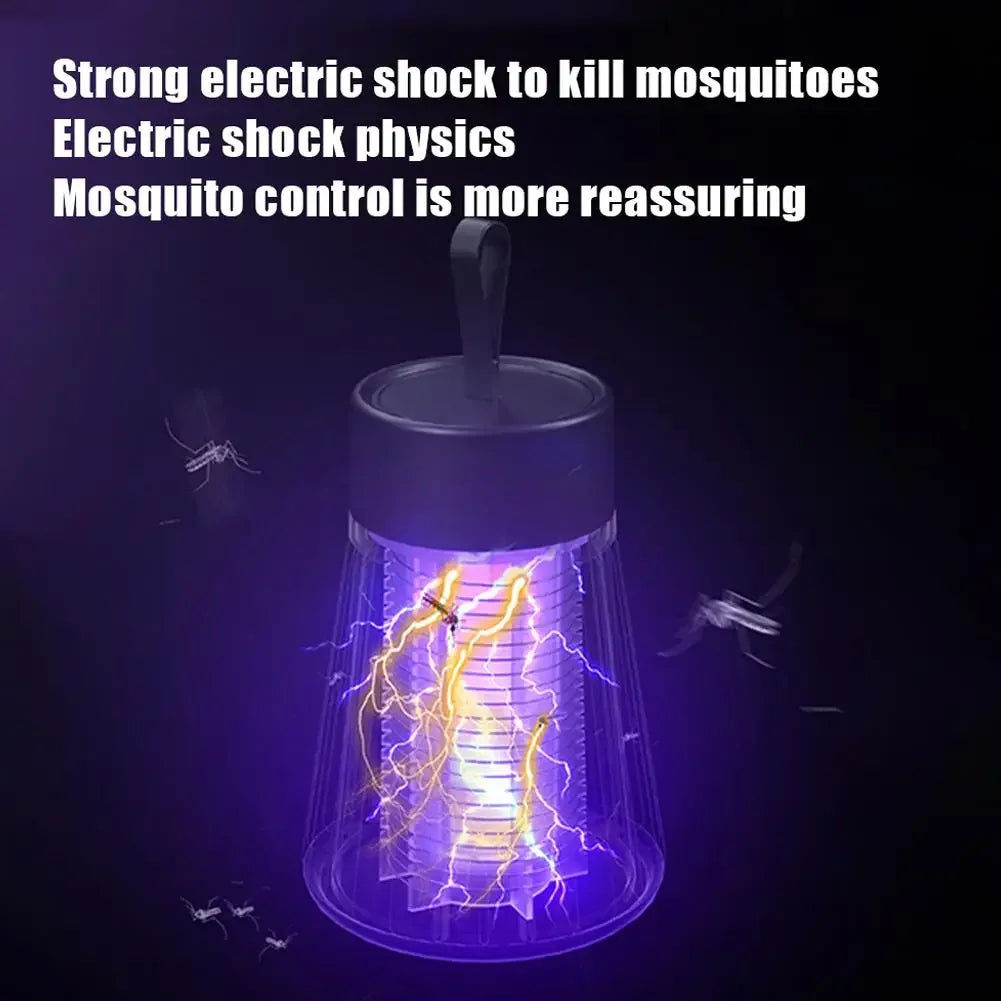 Mosquito Killer Lamp LED Bug Zapper Indoor Outdoor Rechargeable Pest Control Lamp Electronic Mosquito Trap Zapper Insect Killer