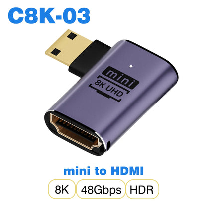 HDMI-förlängningsadapter hona till hona – 4K och 1080p