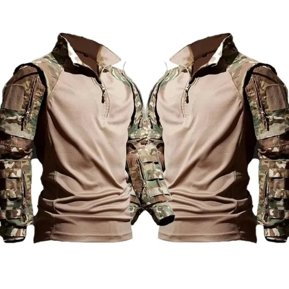 Utomhus taktisk dräkt för män Airsoft stridsskjortor