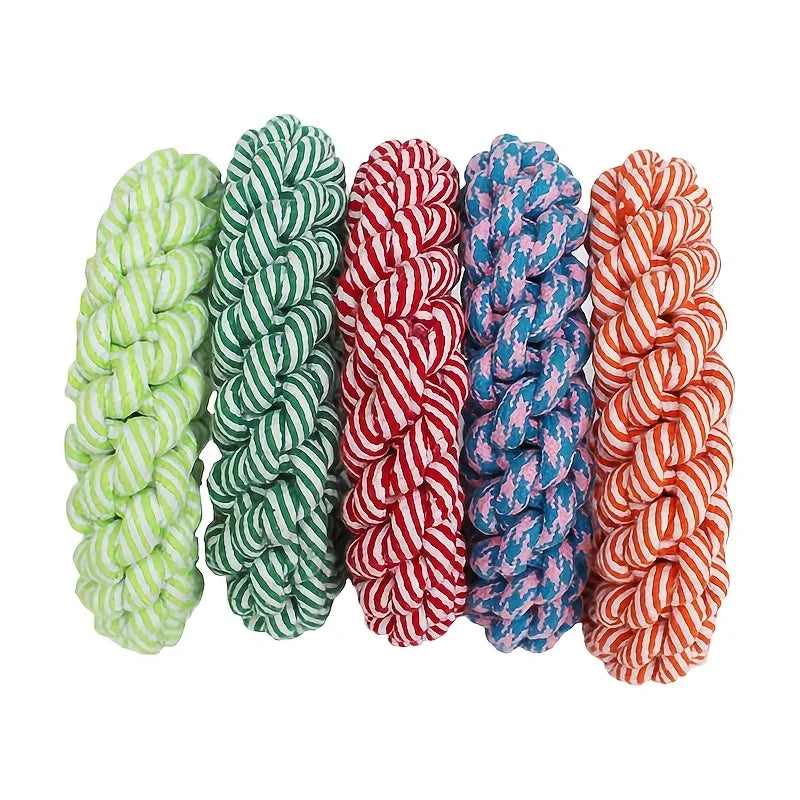 Durable Anti-Chew Rope Knot Dog Toy |Heavy-Duty Interactive Dental Toy for Medium to Large Breeds-Extra-Strong Biting Resistance