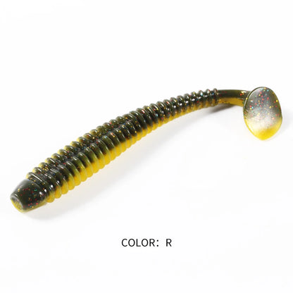 Supercontinent Impact Ring Shad Fishing Lure Soft 63mm 80mm 97mm Plastics Baits Swimbait Jigging Lure Artificial Baits