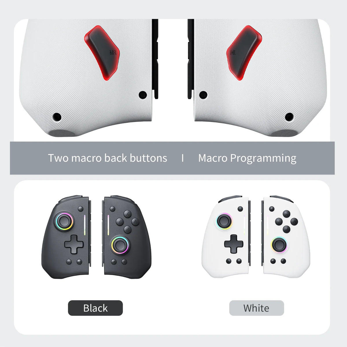 Gaming Bluetooth Control For Nintendo Switch & OLED & Lite Wireless Controller Gamepad Game Pad Accessories Command Hall Mando