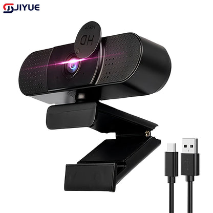 EOENKK webbkamera 1080p med mikrofon och USB-anslutning