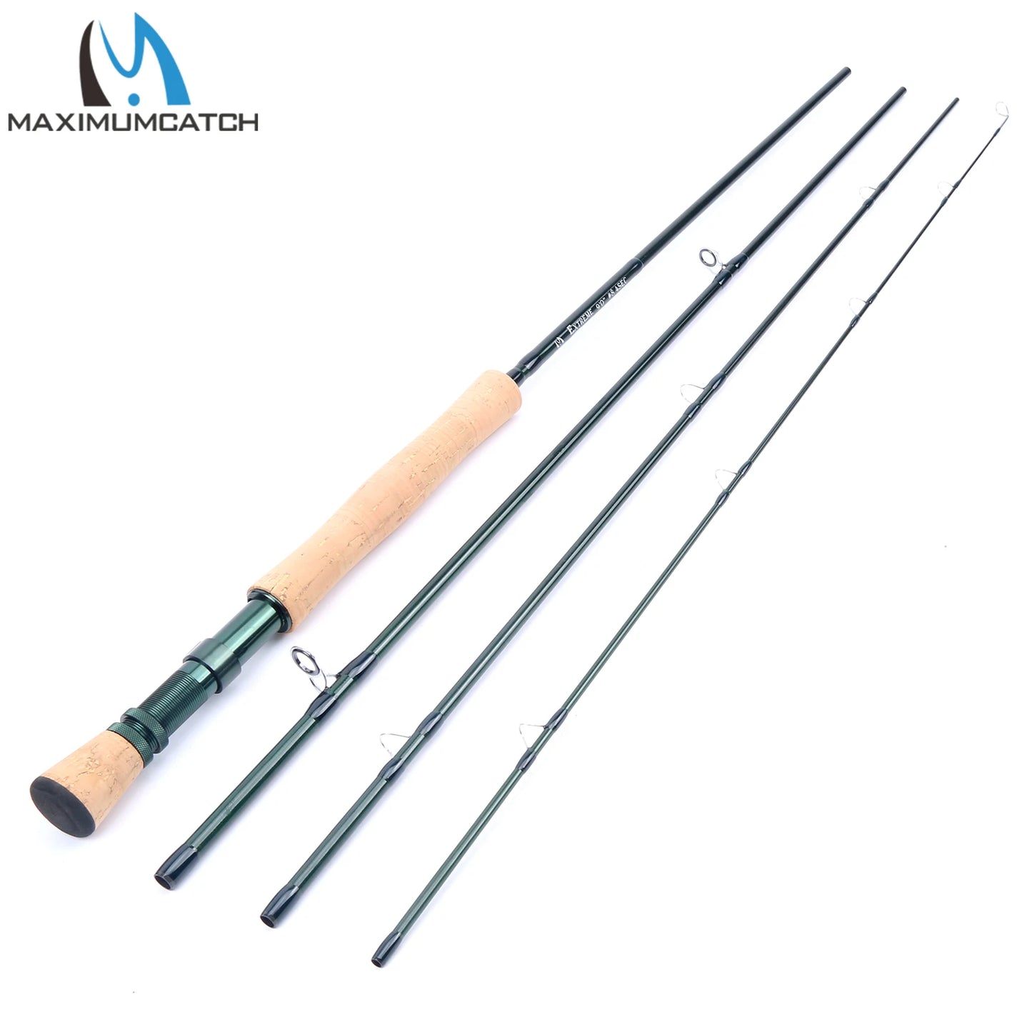 Maximumcatch 3-8WT Fly Fishing Rod And Reel Combo Set 8'6''/9' Medium-fast Fly Rod Pre-spooled Fly Reel & Line &Triangle Tube