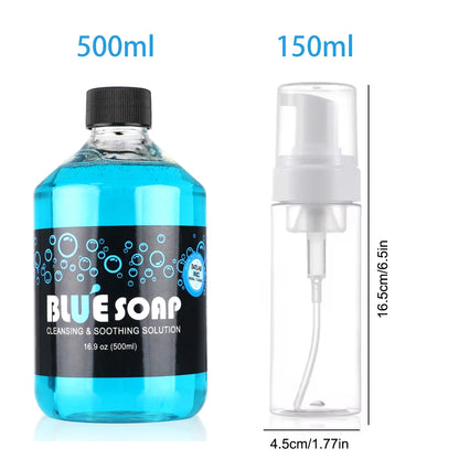 Ultra Concentrated Green Soap Tattoo Foaming Bottle – Tattoo Supplies for Tattoos, Piercings, Skin and Equipment Cleaning