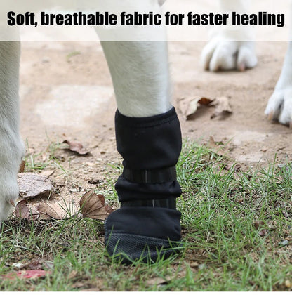 Pet Waterproof Foot Cover Dog Post-surgery Injury Protection Cover Four Feet Can Be Used Protect Dog Paw Shoe Cover Pet Supplies