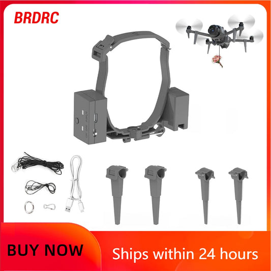 BRDRC Airdrop System för DJI Mavic 4 Pro – Fiske, bröllop & leverans