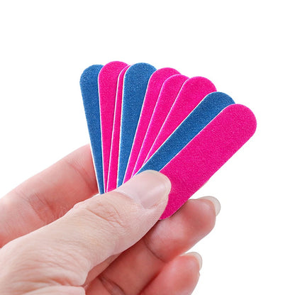 10 to 2000 pcs Disposable Mini Nail Files - Double Sided Emery Boards for Manicure and Pedicure - 180/240 Grit