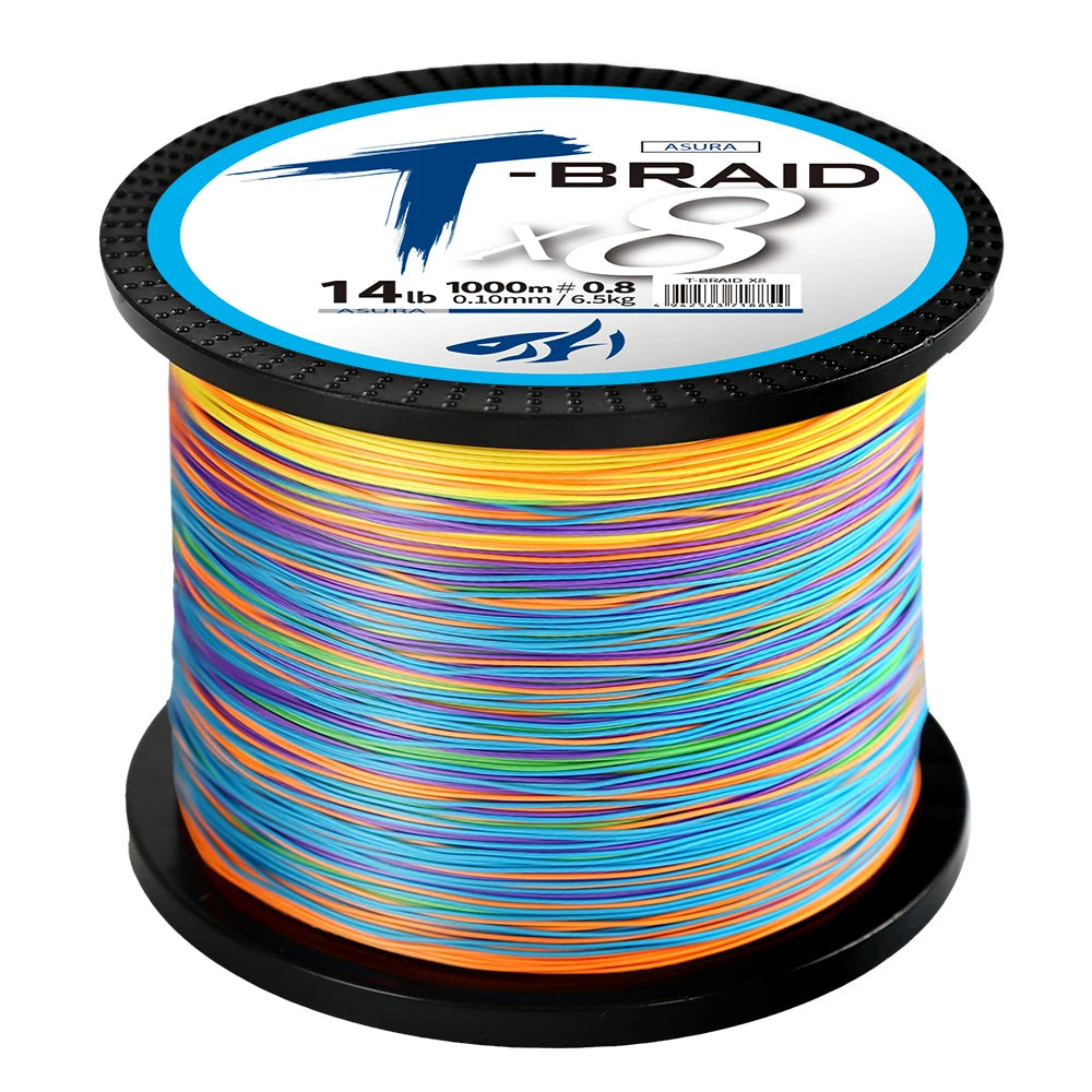 ThornsLine X8 Upgrade Braid Fishing Line Super Strong 8 Strands Multifilament PE Line 300-1000M Braided Line All For Fish Carp