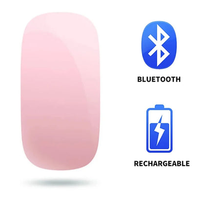 Magic Mouse-stil Trådlös Mus Bluetooth 5.0 Multi-Touch – MacBook Pro/Air/Mini iPad Laptop PC, 4 Färger