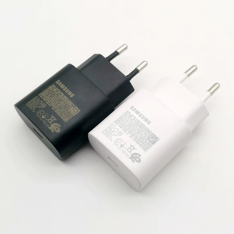 25W USB-C PD-laddare EP-TA800 med EU-kontakt och kabel