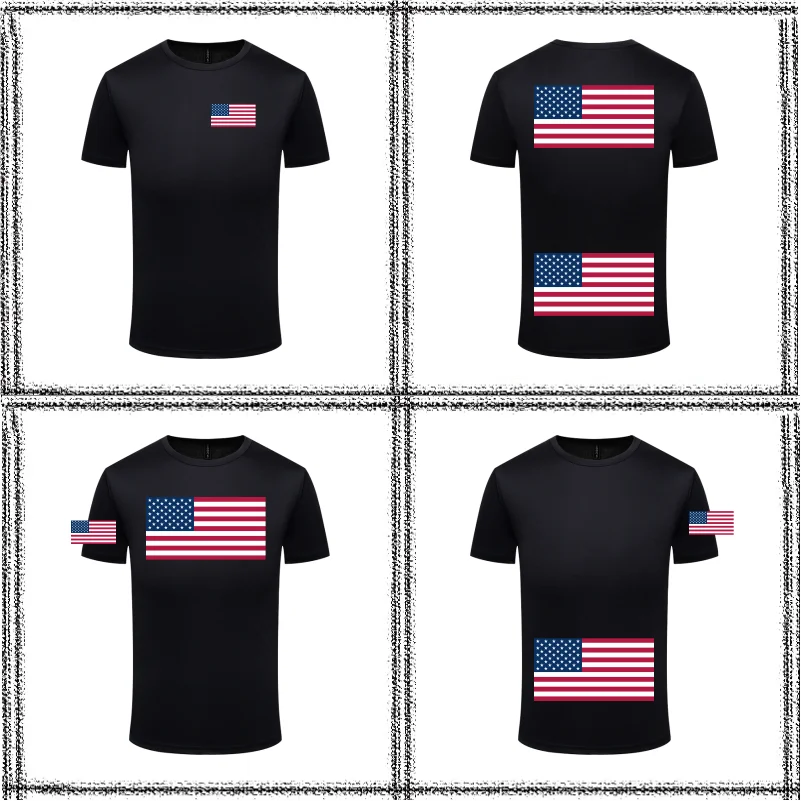 Eget tryck fram & bak, snabbtorkande t-shirt med logotyp, text eller foto – reklamkläder