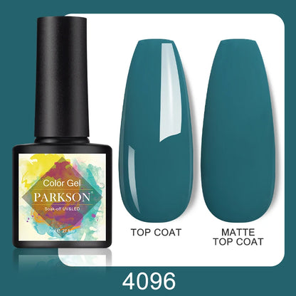 Parkson No Wipe Top Base Coat Nail Gel polish Design Enhancer Varnish Semi Permanent Soak Off UV LED Nail Art Tool