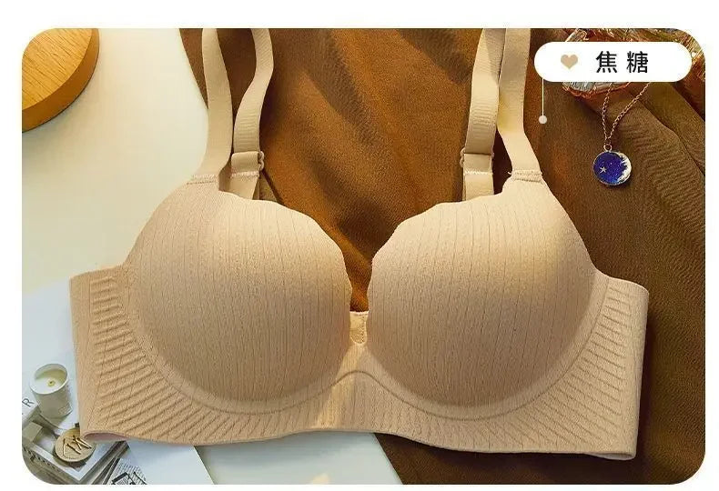 2026 New Push Up Bra for Small Chest  Ultra Thick 6CM Padded No Steel Ring Comfortable & Sexy Lift Lingerie for Flat Chest Women
