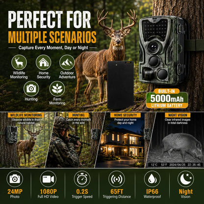 Suntekcam HC-801 Series APP Control 4G 20MP 1080P Hunting Trail Camera Wireless Wildlife Cameras 0.3S Trigger Night Vision
