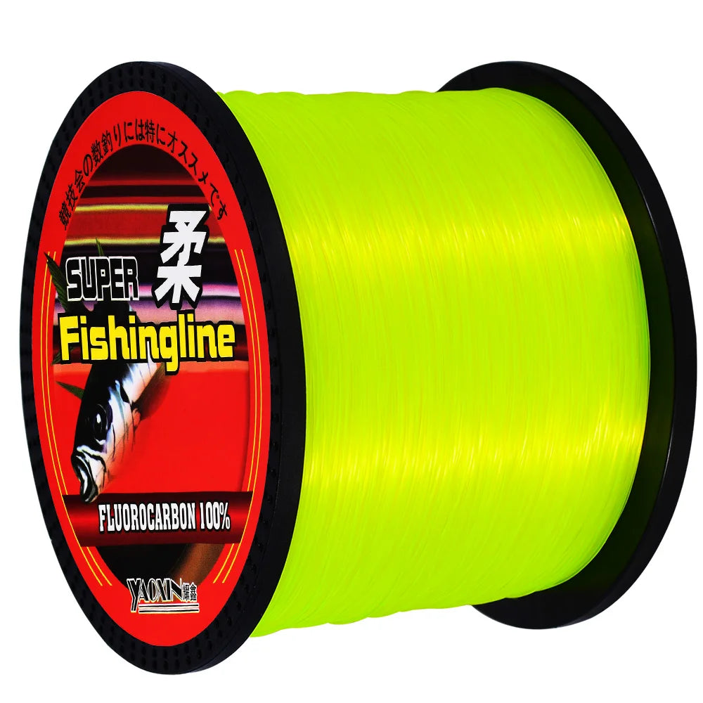1000M-1093YDS Strong and Smooth Monofilament Fishing Line 5LB-42LB Fluorocarbon Coated Nylon for Freshwater and Saltwater Pesca