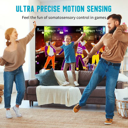 Nintendo Wii Trådlös Handkontroll 2-i-1 – Med/Utan MotionPlus, Silikonskål, Bluetooth, Wii/Wii U/Wii Mini