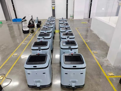 Anpassad industriell städrobot för golv