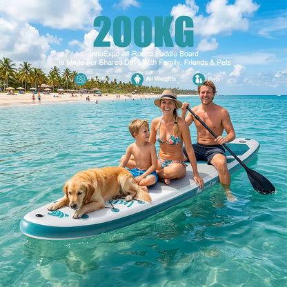 Uppblåsbart SUP-bräde InnoExpo med tillbehör – 320–350 cm