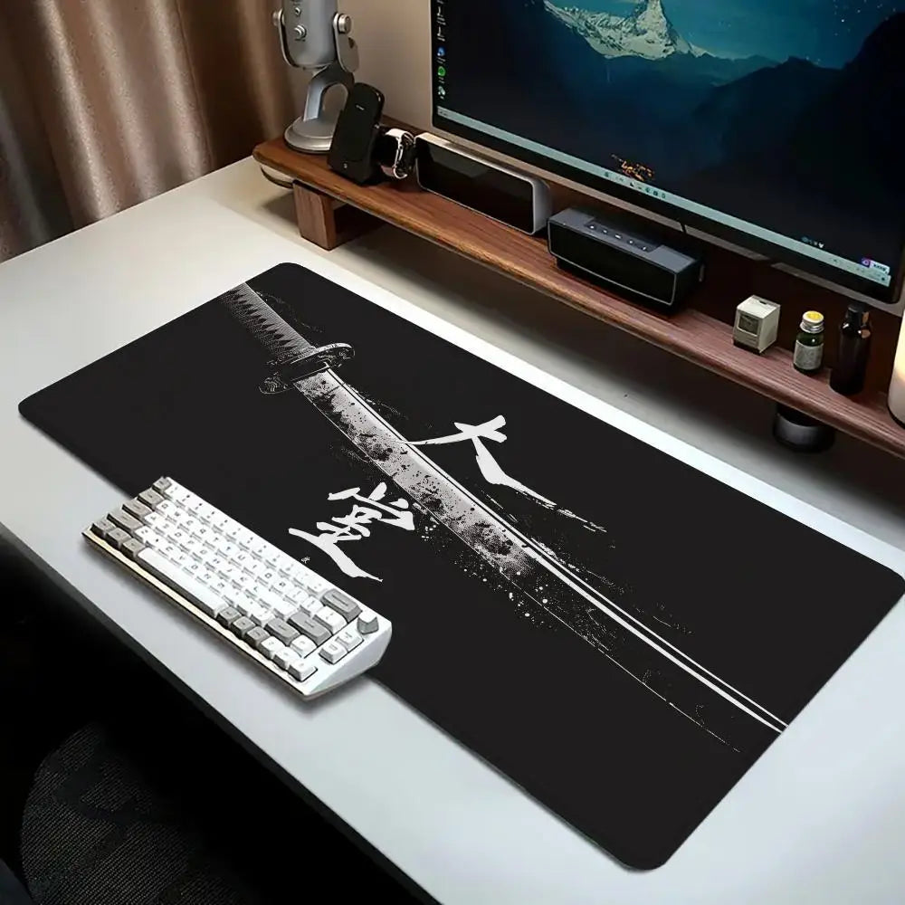 Large Gaming Mouse Pad with Non-slip Rubber Base Precise Seam Design Washable and Durable for Computer Games and Office Use