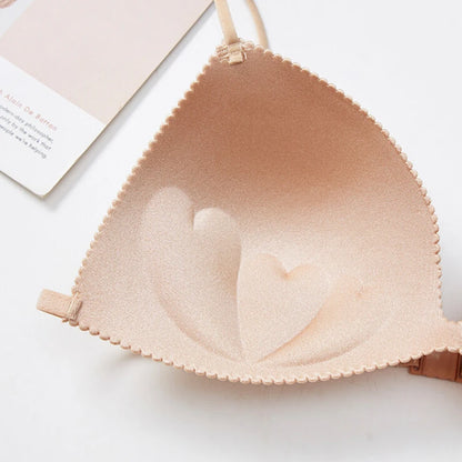 Women Seamless Bra Sexy No Wire Push Up Underwear Girls Students Breathable Thin 2 Colors Bras Female's Bra Breathable Gathered