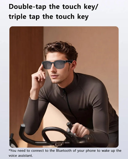Lenovo AI Smart Glasses AI Translation HD Hands-Free Calling AI Chat Logging Music Playback 8K Smart Sunglasses NEW