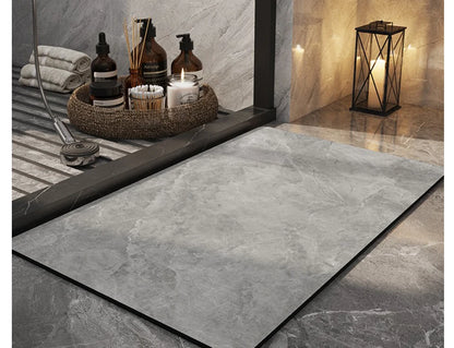 Bathroom Carpet Home Decoration Bath Absorbent Marbling Floor Mat Toilet Rug Doormat Non-slip Foot Mats Alfombra De Baño 양탄자