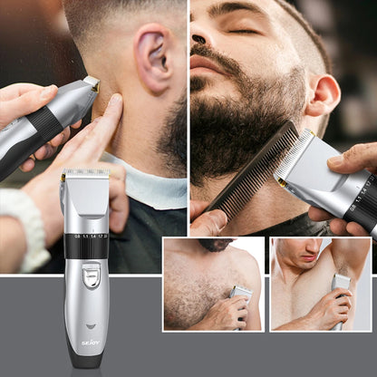 Sejoy sladdlös hår- och skäggtrimmer med USB-C-laddning