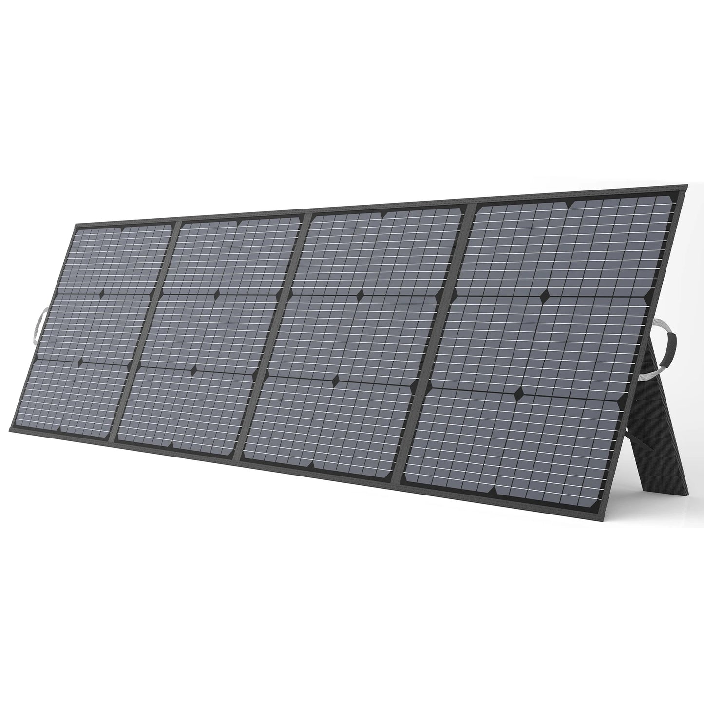 MHPOWOS Portabel Solpanel – 110W/220W/400W, Monokristallin 23,5%, IP67, Kickstands, Jackery/EcoFlow/Bluetti, Camping/Husbil/Off-Grid, Multi-lager