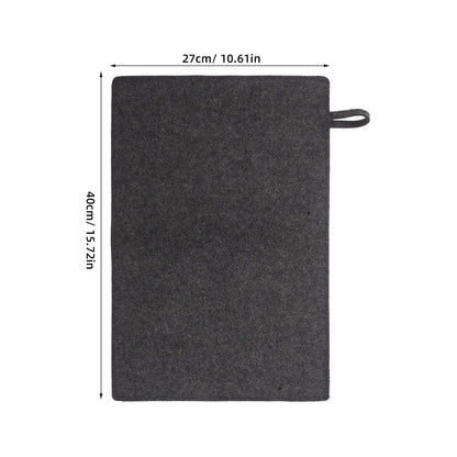 2Pcs Felt Sauna Mat Cushion Heat Insulation Hot Spring Bath Mat Sweat Absorbent Sauna Seat Cover for Spa Shower Room