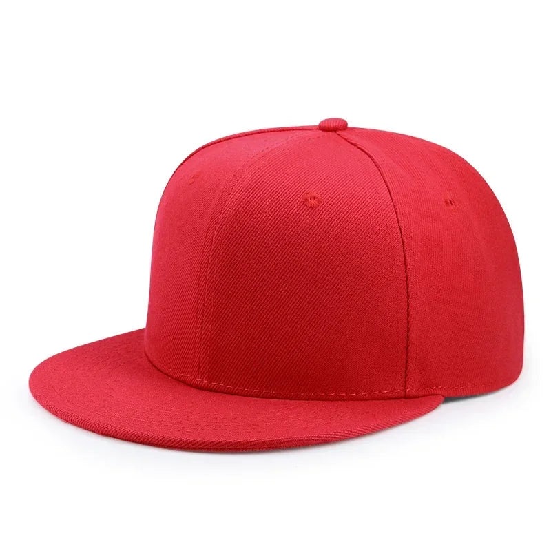 Big Bone Man Plus Size 64cm Baseball Caps Adult Flat Peak Hip Hop Fitted Hat Men Women Large Size Snapback Cap Size 60cm 62cm