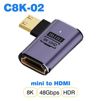 HDMI-förlängningsadapter hona till hona – 4K och 1080p