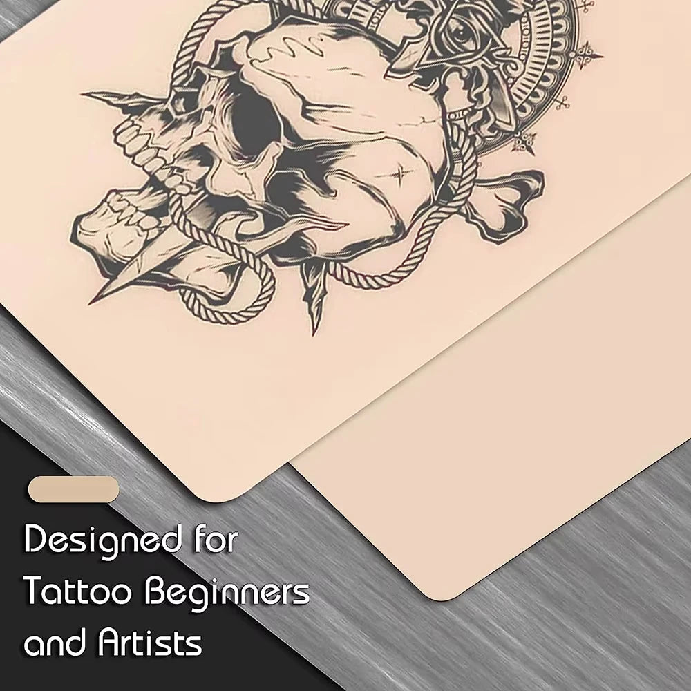 30/20/12/8/6/1PCS Top Tattoo Skin Practice Blank Double Sides Tattoo Beginner Practice Skin Permanent Makeup Fake Skin Supply