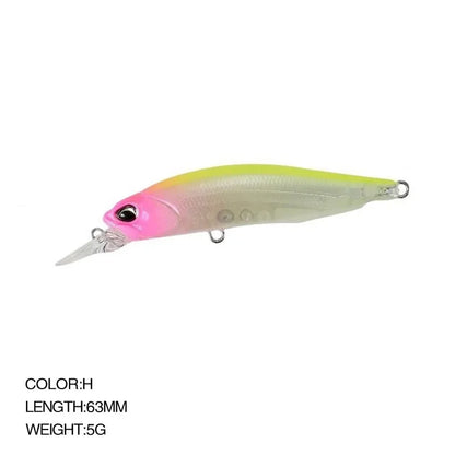 Minnow Fishing Lure Wobbler Rozante 77SP Long Cast Hover Swaying Lure Jerkbait Artificial Bait Culter 77mm/63mm Alburnus Bait