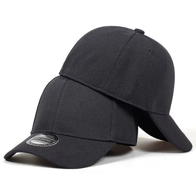 Adult Back Closed Baseball Cap for Small Head Lady Man Blank Hiphop Snapback Hat Fitted Flat Caps 58cm to 60cm