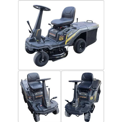 Åkgräsklippare med bensindrift och 24V