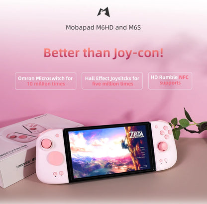 MOBAPAD M6 HD Gemini 2 Controller For Nintendo Switch OLED Joypad with Hall Joystick Console for Switch NS OLED Gamepad