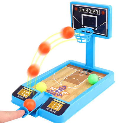 Mini basketspel för bordet – interaktivt skjutspel i kompakt format