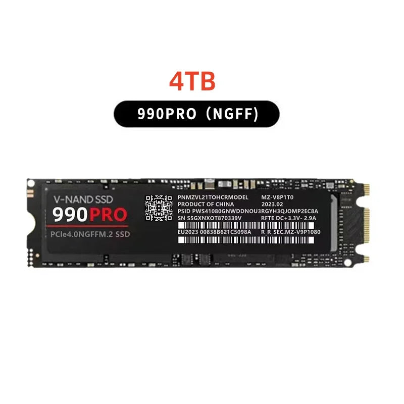 SSD 1080PRO 1TB 2TB M.2 NVME Intern Hårddisk