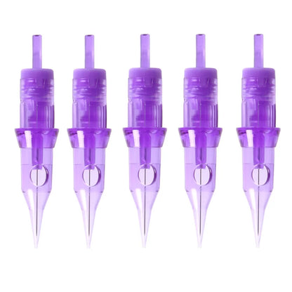 10Pcs/Lot Disposable Tattoo Cartridge Needles Pro Round Liner Disposable Sterilized Safety Tattoo Needle For Tattoo Machines