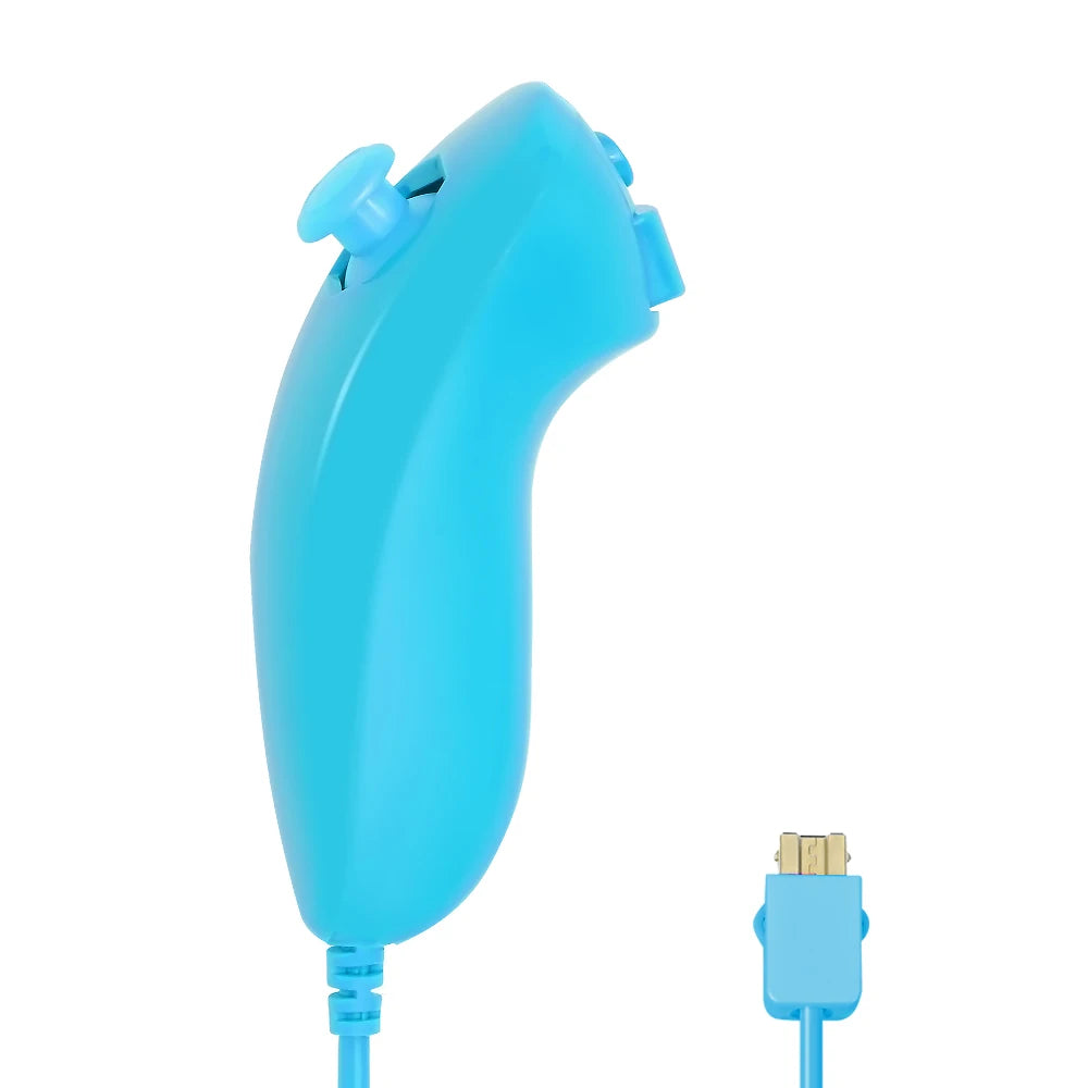 Nintendo Wii Trådlös Handkontroll 2-i-1 – Med/Utan MotionPlus, Silikonskål, Bluetooth, Wii/Wii U/Wii Mini
