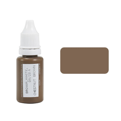 15ml Permanent Makeup Color Natural Eyebrow Dye Plant Tattoo Ink Microblading Pigments For Tattoos Eyebrow Lips Eyelash Set