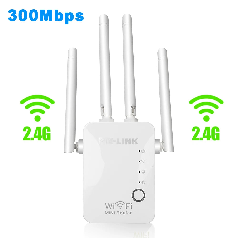 1200Mbps Wireless WiFi Repeater 5Ghz  Router WiFi Extender Amplifier 2.4G/5GHz Wi-Fi Signal Booster Long Range Network Receiver